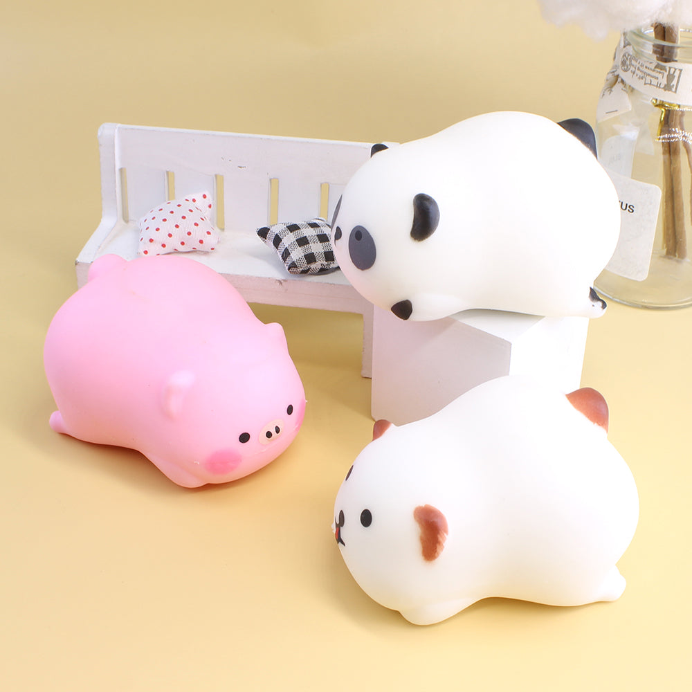 3 PCS  Small Animal Squeeze Toys